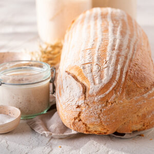 Bread and sourdough starter
