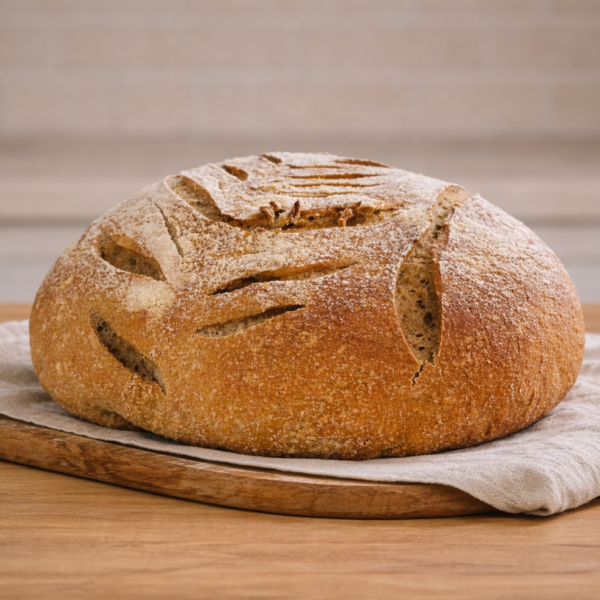 Fresh-Milled Sourdough Artisan Bread